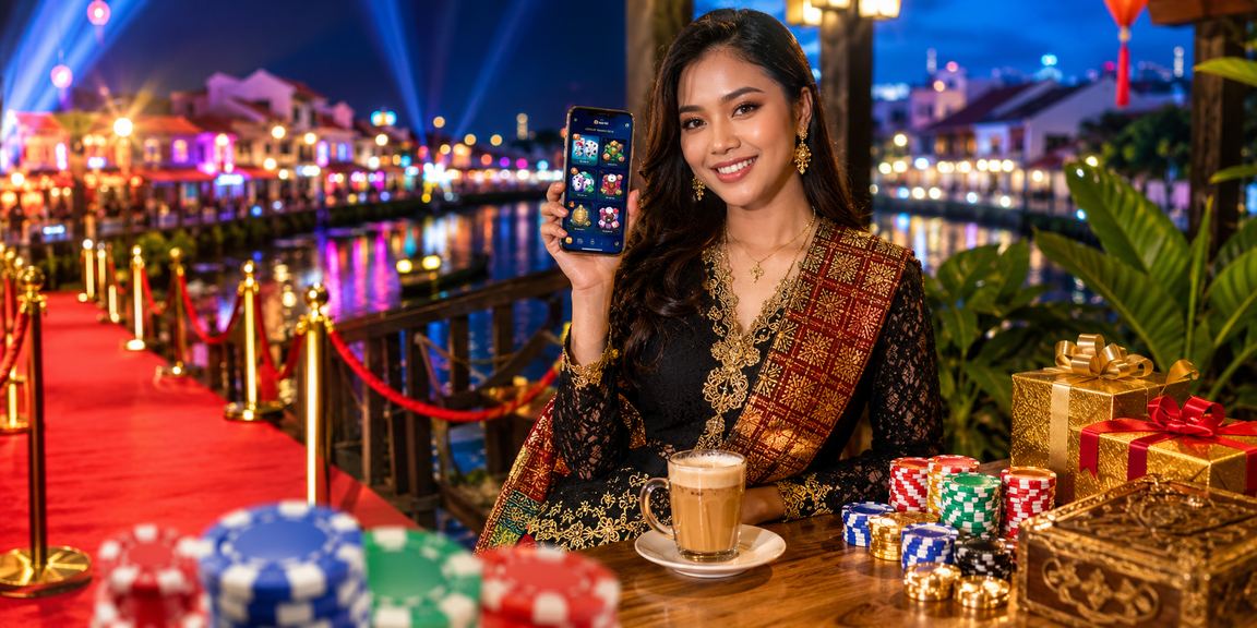 Pengguna Melaka membuat deposit setelah log masuk ke akaun srk250rd